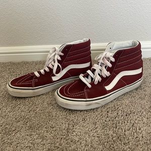 Vans Sk8-Hi Shoe - Maroon